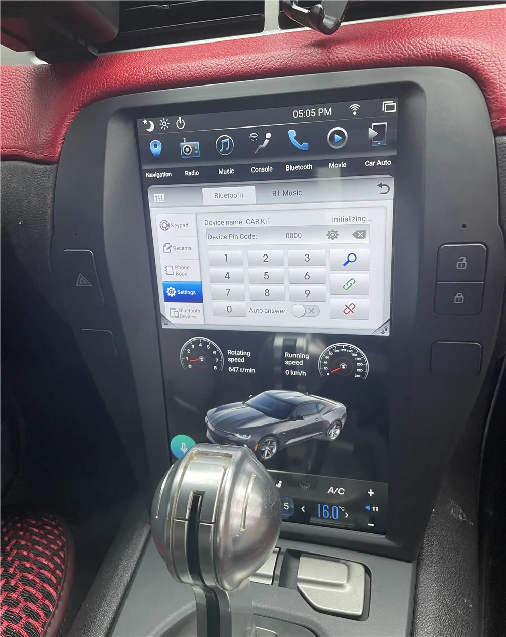 Android For Chevrolet Camaro 2010 -2015 