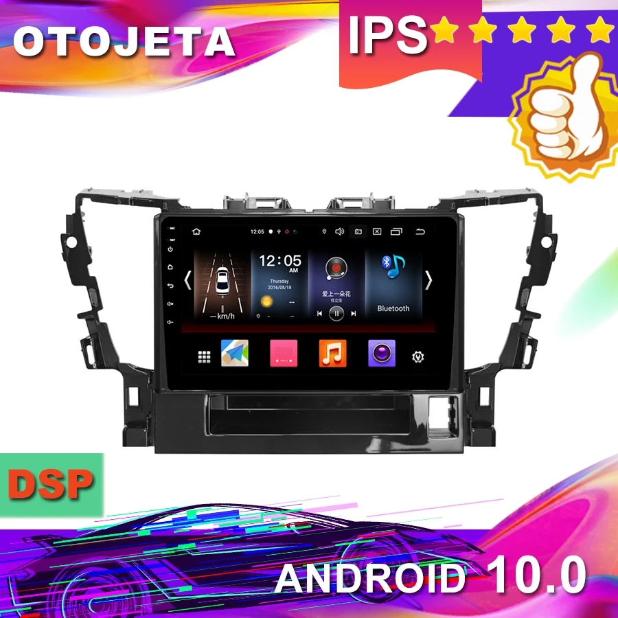 

New Arrival 10.2inch Android 10.0 Car GPS for Toyota ALPHARD 2015 Car Radio car Multimedia tape recorder bluetooth navigation