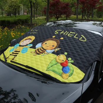 

KKYSYELVA The sunshade and Snow Shield of the utility vehicle is suitable for cars, Suvs and other vehicles