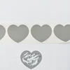Scratch Off Sticker 50pcs 30x35mm Love Heart Shape 4 Colors For Secret Code Cover Home Game Wedding Message Card ► Photo 2/5