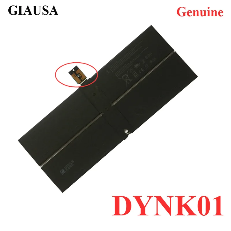 GIAUSA Подлинная батарея DYNK01 для ноутбука microsoft Surface 1769 серии G3HTA036H