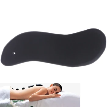

1pc Black Bian Stone Needle Home Massage Tool Skin Care Traditional Chinese Healing Technique Gua Sha Scraping Board for SPA