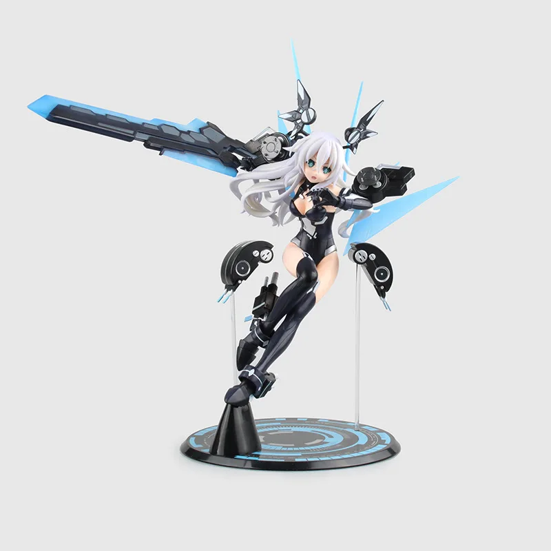 Аниме Hyperdimension Neptunia Black Heart Noire Neptune 1/7 Scale Battle Ver. Сексуальная ПВХ фигурка