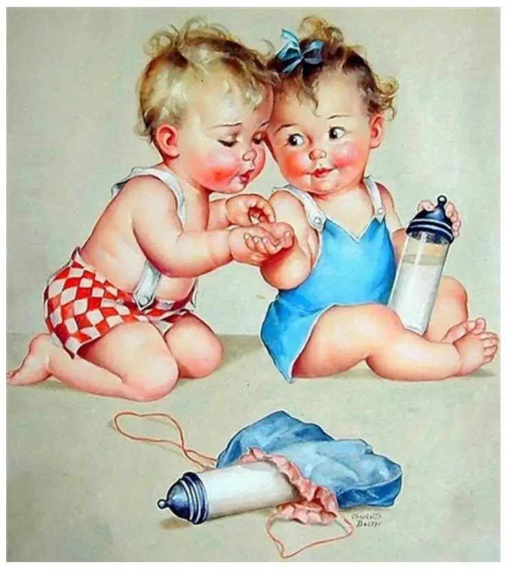 Картина-мозаика детская квадратная с рисунком | Дом и сад