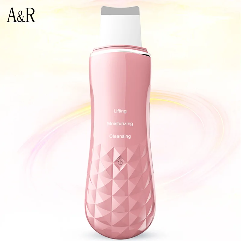 

Skin Scrubber Face Spatula Peeling Kawitacyjny Limpieza Cleaning Care Facial Inface Dirt Blackhead Removal Reduce Wrinkles Spot