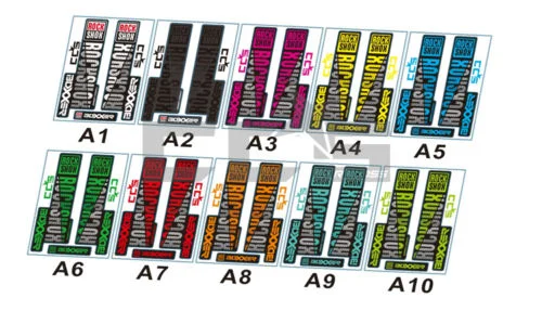 Наклейки с вилкой для шоссейного велосипеда/велосипеда для Rock Shox BOXXER/виниловая наклейка MTB/велосипедные аксессуары водонепроницаемый протектор/