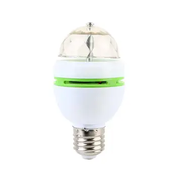 

Lamp Light E27 RGB KTV DJ Dance Bar Disco Stage Light Universal Spherical Party Crystal Ball Bulb