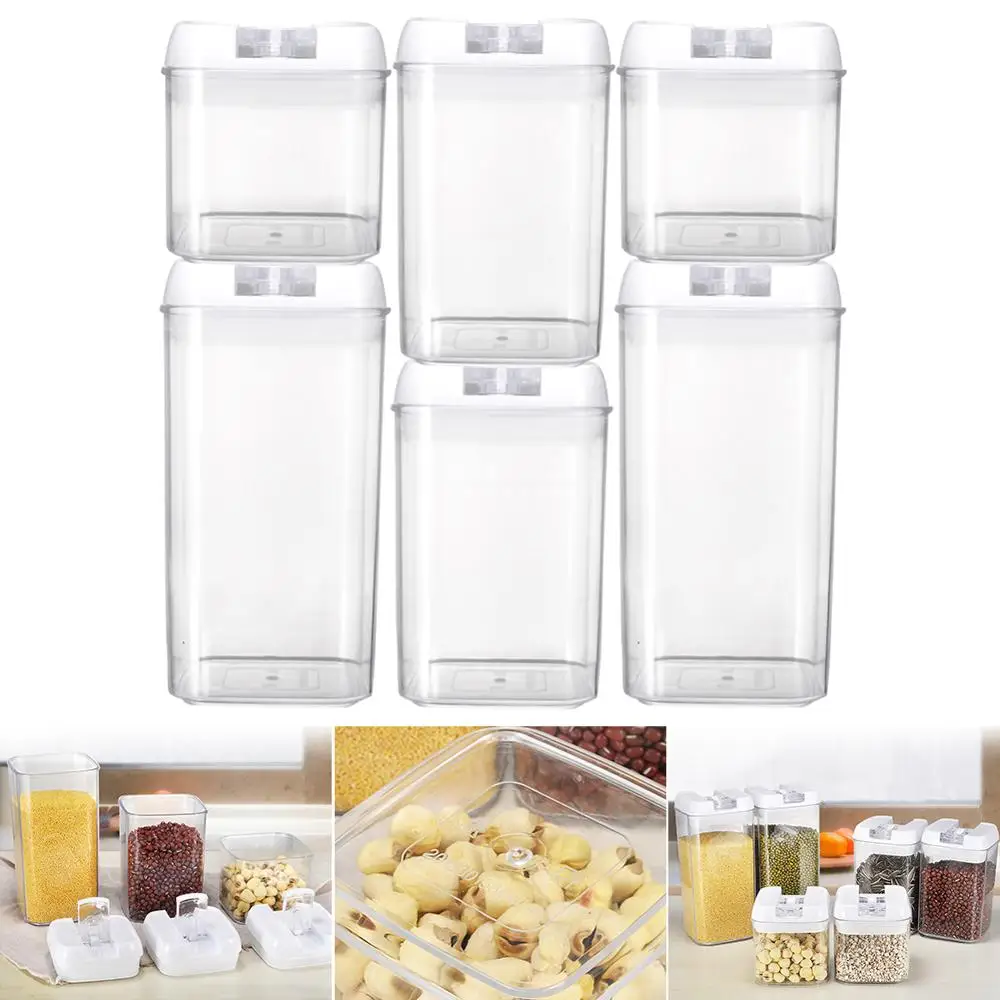 Герметичный контейнер для хранения пищевых продуктов 5/6/7 таблеток BPA free