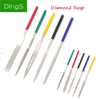 

5pcs Wood Rasp Files Needle 100/180mm Mini File Set Carving Grinding Metal Filing Tool Woodworking DIY Folder Hobby Hand Tools