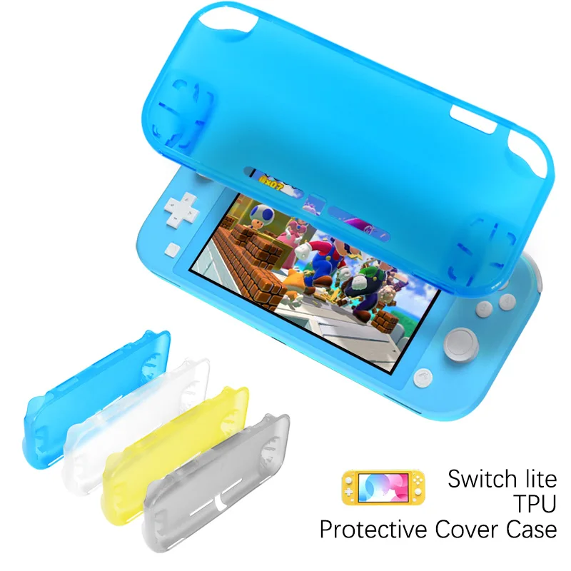 Защитный чехол из ТПУ для Nintendo Switch Lite 2019 мягкий защитный с защитой от царапин