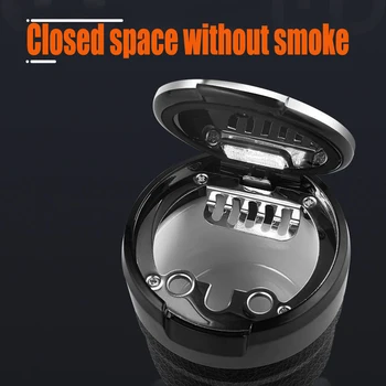 

ashtray car cenicero ash tray coche for toyota corolla chr prius avensis t25 corolla avensis rav4 aygo led with logo