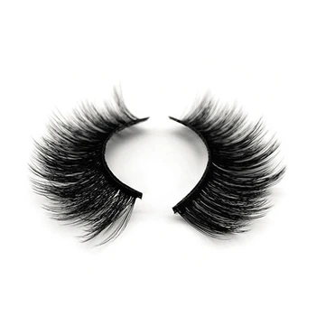 

5 Pairs/Box Real Mink 3D False eyelashes Natural Short Winged Fake Eyelashes Cosmetic