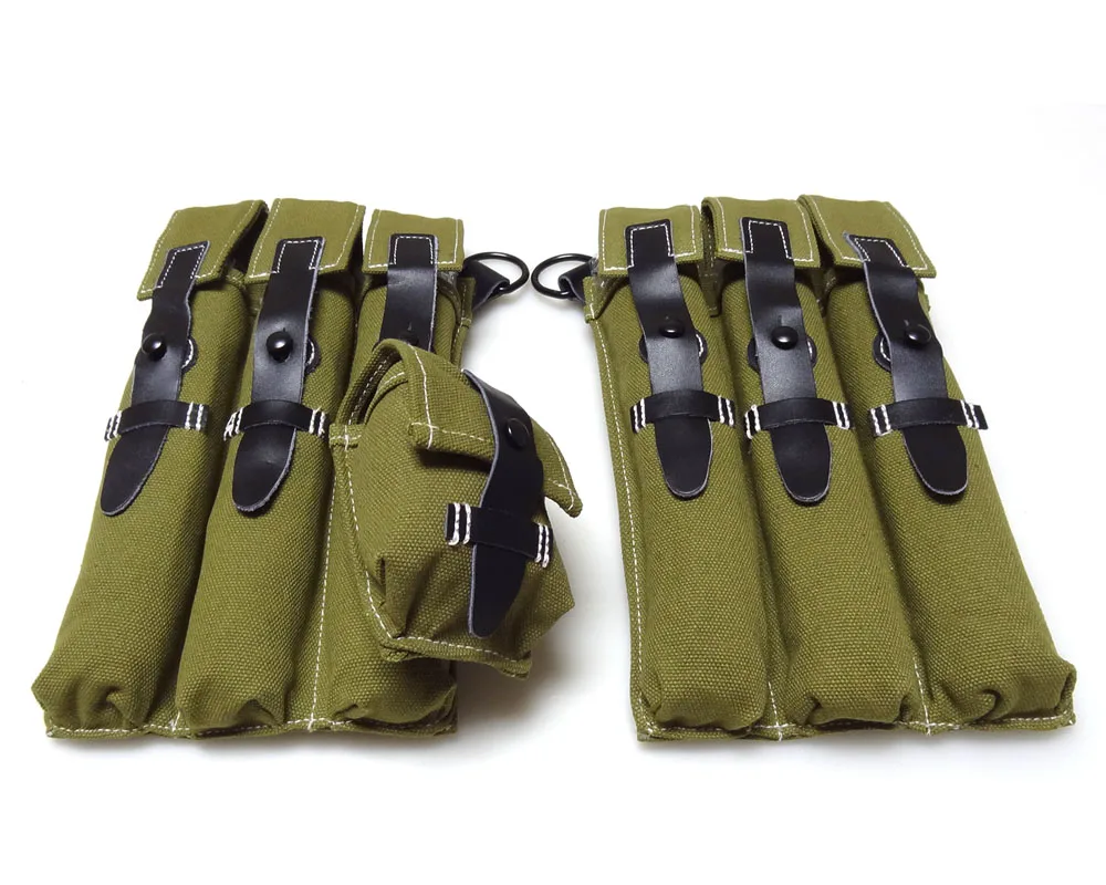 第二次世界大戦 WW2 ドイツ軍 弾薬ポーチ 左右セット 新品未使用 61Nmvp3QkzL._UF350,350_QL50_.jpg
