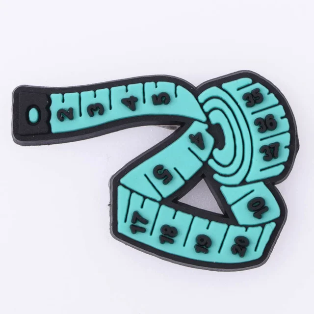 1 Pcs Music Croc Shoes Charms Camera Ticket Coffee Shoe Charm Accessories Cartoon Clog Shoes Musical Record Decoration Power Off P3813