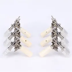 Classical Guitar String Tuning Pegs Machine Heads Tuners Keys Parts With Screws Guitar Optimization Easy To Operate Tuning Pegs