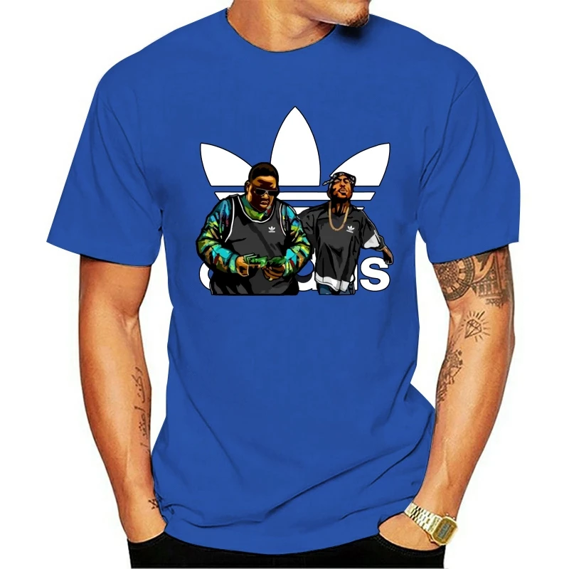 

2020 NEW T Shirt TUPAC AND BIGGIE SPORT WEAR PARODY HIP-HOP LEGENDS *CUSTOM OLDSKOOL ART*