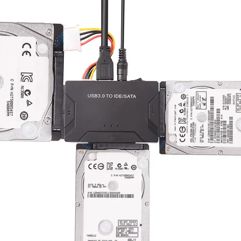  Nuevo SATA a USB IDE adaptador USB 30 Sata 3 Cable para 25/35 Disco Duro HDD SSD convertidor USB ID