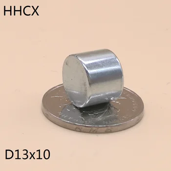 

10pcs/lot Disk magnet 13x10 N38 Magnet 13*10 Magnets 13 x 10 for speaker