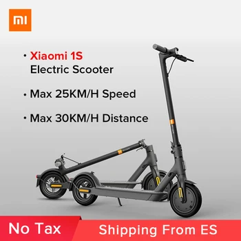 Xiaomi Scooter Eléctrico 1S MIJIA Smart E-Scooter 25 km/h Velocidad máxima Original de Mi plegable patineta Hoverboard Mi coche para adultos