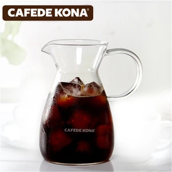 

CAFEDE KONA 500ML coffee pot household heat-resistant glass coffee pot