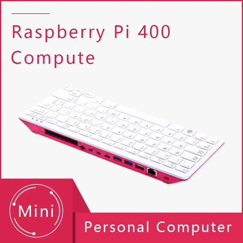 Raspberry Pi 400 Personal Computer Kit Include Power Supply,keyboard,sd