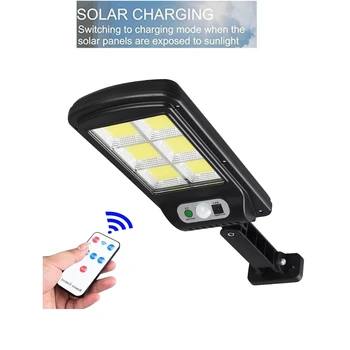 

Solar light lamp floodlight reflector LED Motion Sensor Wall Waterproof Wall Powered LED PIR Sensor for Walkway Fence Garden rem