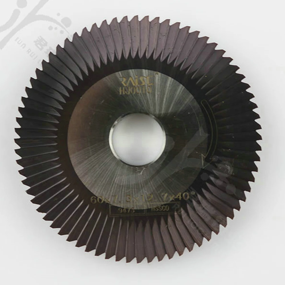 Поднимите фрезерный станок HJ0010 60x7 5x12 7 мм для режущего станка Wenxing Key 100A 100A1 100A2 100A3
