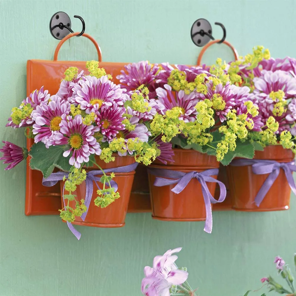 

2pcs Wall Mount Ceiling Hooks with Screws for Hanging Plants Wind Chimes 12