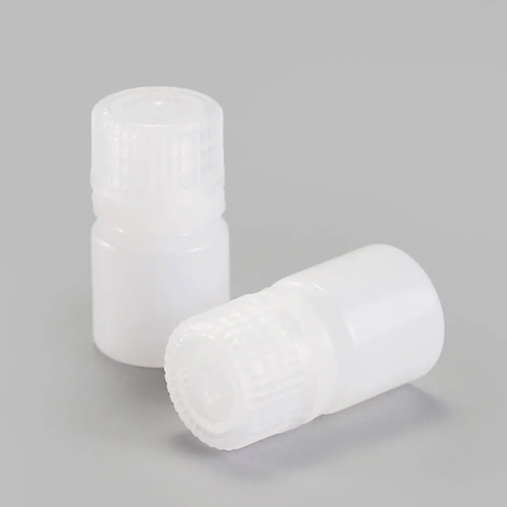 Chemical Reagent Bottle Experimental HDPE Bottle Laboratory Solid 8-500ml Leakproof Enzyme Free Generic Reagent Vials