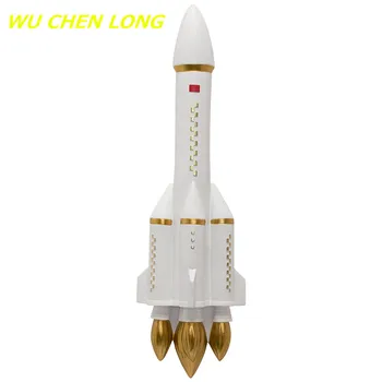 

WU CHEN LONG Nordic Art Space Shuttle Rockets Wall Decor Resin 3D Vessel Statue Wall Hanging Craft Modern Home Decoration R5618