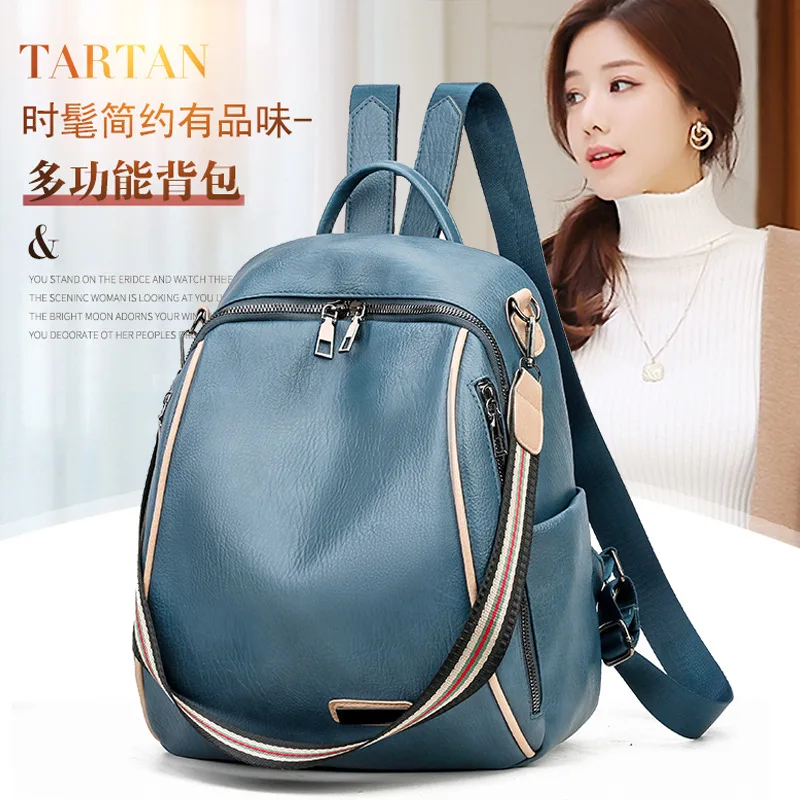 

Backpack Women's 2019 Autumn And Winter New Style Fashion Korean-style Versatile Multi-functional Shoulder Casual Backpack