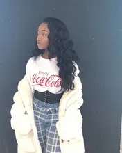 Lumiere-mechones de cabello humano mechones de cabello suelto de ondas profundas con cierre y 3/4 mechones 100% cabello humano para mujer negra, cabello Remy