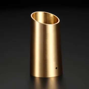 

1 piece Brass Furniture Cup Cabinet Leg Cover Oblique Chair Protector Furniture Feet Ferrule for Table Sofa