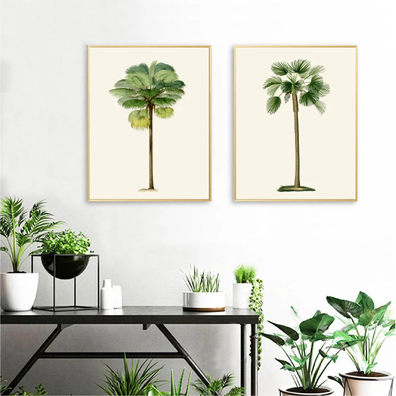 Palm Tree Canvas Painting Wall Picture Home Decoration
