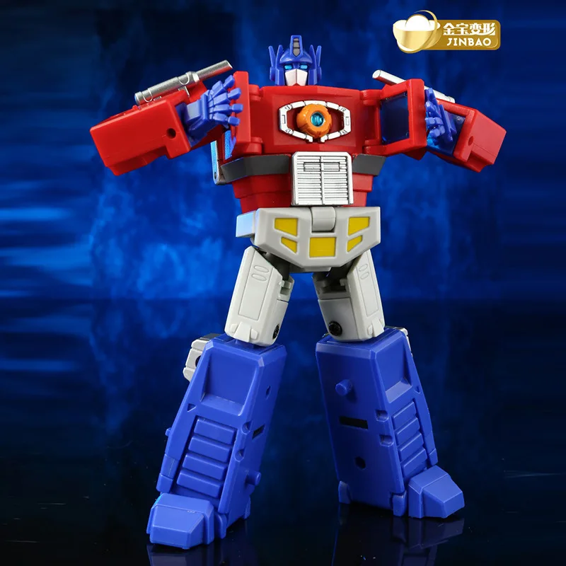 

Transformation Toy Jingang JINBAO Transformation Small Proportion Skyreach Pillar with Weapons Cabin Flight Backpack Boy