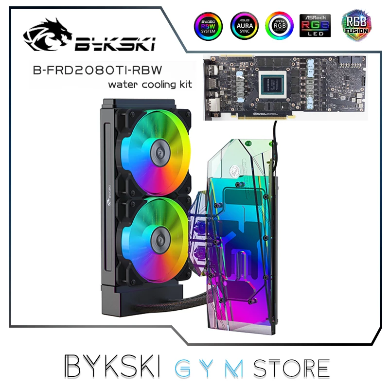 Bykski Aio Gpu Cooler Rgb For Nvidia Rtx 2060 2070 2080ti Founders