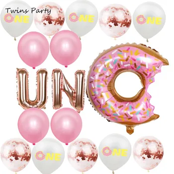 

Twins Party 1st Birthday Boy Decorations My First Birthday Latex Balloon Girl Baby Shower Kids Birthday Parties Decoration