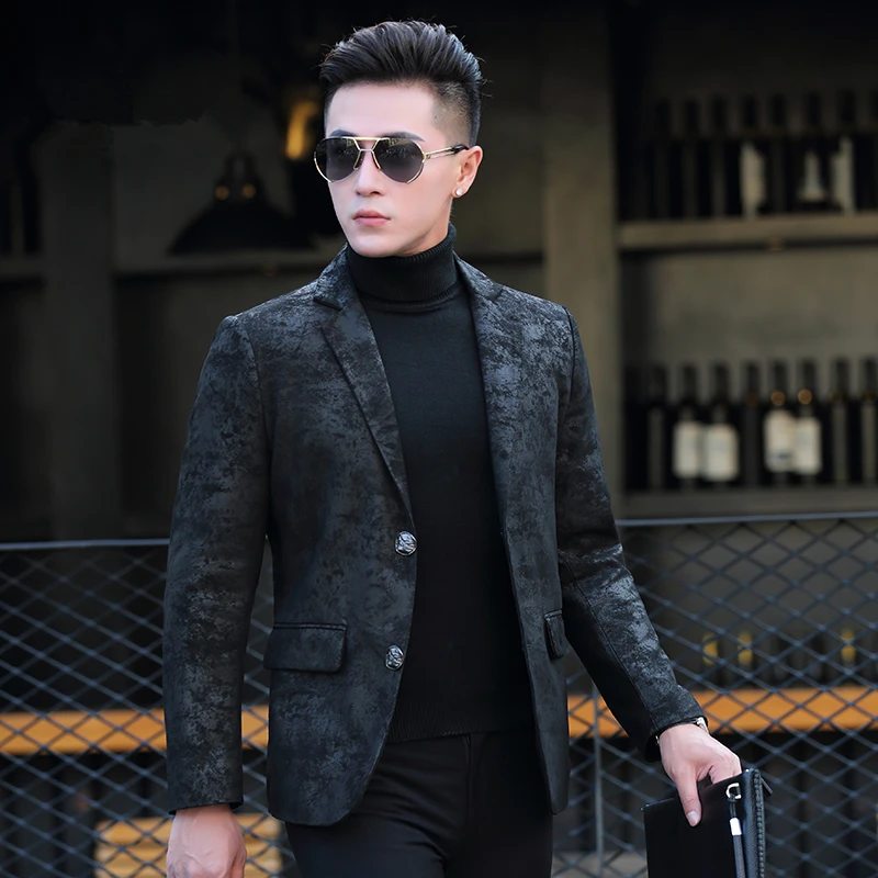 

Genuine Leather Jacket Men Clothes Men Goatskin Coat Plus Size Real Leather Jackets Veste En Cuir Homme P-ZTY777-2 ZL933