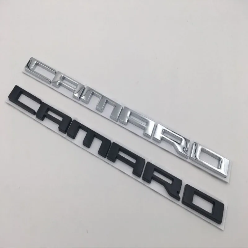 SHINEKA боковые зеркала автомобиля эмблема на крыло CAMARO буквы знак тела Стикеры для
