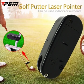 

PGM Golf Training Aids Golf Putter Laser Pointer Practice Aim Line Corrector Improve Aid Training Tool Golf Accessories Black