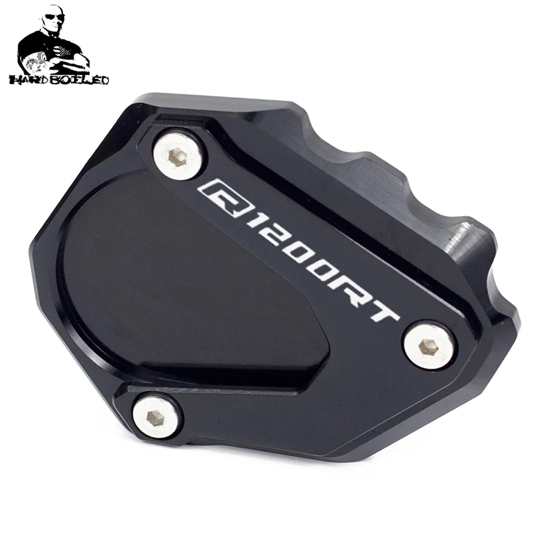 R1200 RRTRS Pad Side Stand Enlarger Plate Extension Foot For BMW R1200R 2006-2014 R1200RT 2004-2013 2012 R1200ST 2003-2007 (2)
