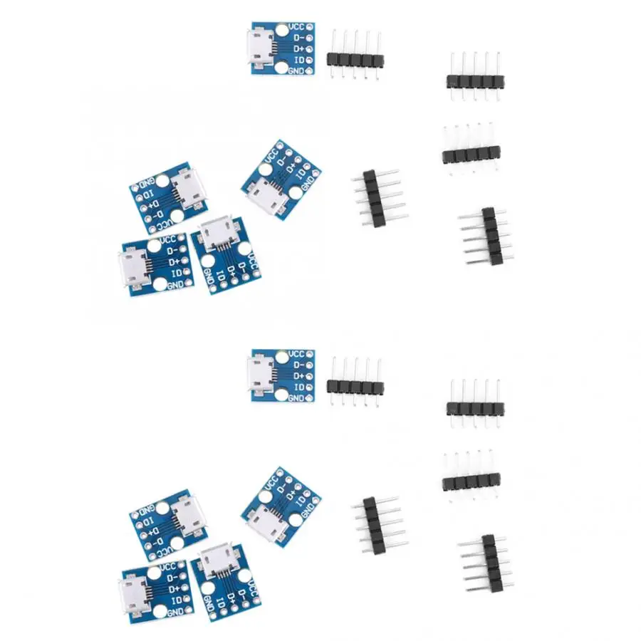 

Micro-USB Module 10pcs CJMCU Interface Power Adapter Board 5V Power Supply Module Break out Board