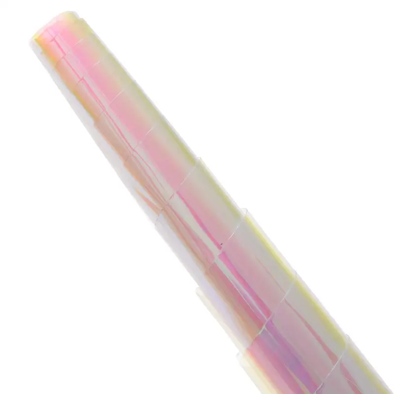 Headlight Film Transparent Hologram Sticker 100x30cm Tint Film Chameleon Oil Slick Motorcycle Whole Car Decoration Sticker