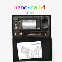 2023 New  NanoVNA H4 4 inch MicroSD  Vector Network Analyzer Antenna Analyzer Shortwave MF HF VHF UHF Talent 2