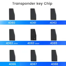 KEYYOU приемопередающий чип ключа автомобиля 4D60 4D61 4D62 4D63 40Bit 4D63 80Bit 4D65 4D66 4D67 4D68 чистый чип высокого качества профессиональный