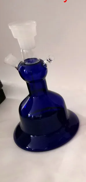 Blue Main Body Хороший маленький стеклянный кальян основной корпус, не может поставить светодиодный светильник, только кальян основной корпус - Цвет: Blue Main Body