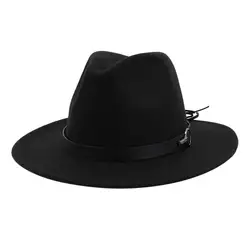 Мужская шляпа-Панама женская винтажная широкоугольная Рыбацкая шляпа с пряжкой на ремне Регулируемые головные уборы Casquette Chapeu Gorra Hombre