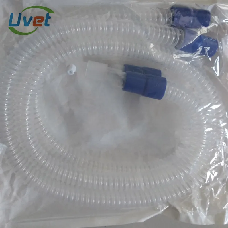 Uvet ветеринарная одноразовая Анестезия дыхательная цепь 1 6 м для