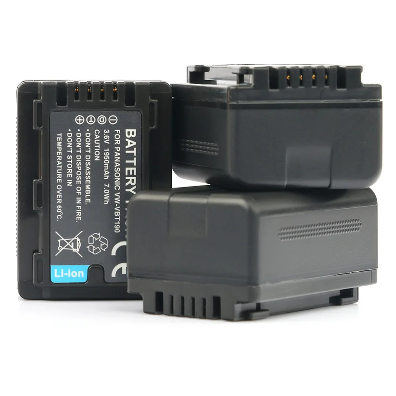 LANFULANG VW-VBT190 VW-VBY100 Батарея для цифрового фотоаппарата Panasonic HC-V110 HC-V130 HC-V160 HC-V180 HC-V210 HC-V230 HC-V250 HC-V260 Зарядное устройство