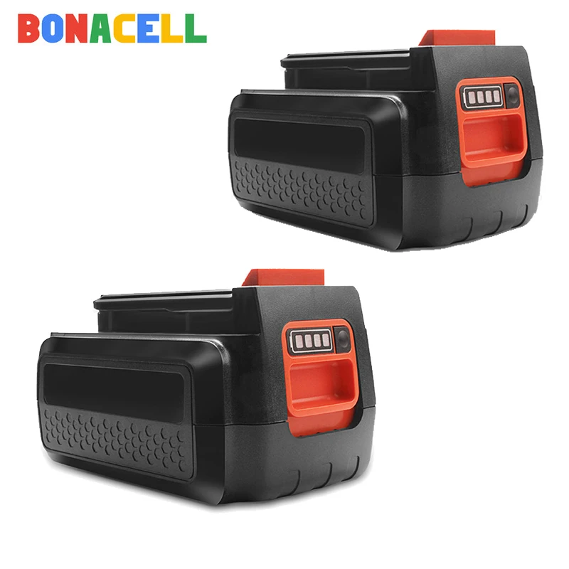 

Bonacell 3.0Ah 36V/40V LBX36 Rechargeable Battery For Black&Decker LBXR36 BXR36 LST136 LST420 LST220 LST300 MTC220 MST1024